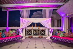 Atlanta Peachtree Club Roof Top Venue Wedding Decor Florist