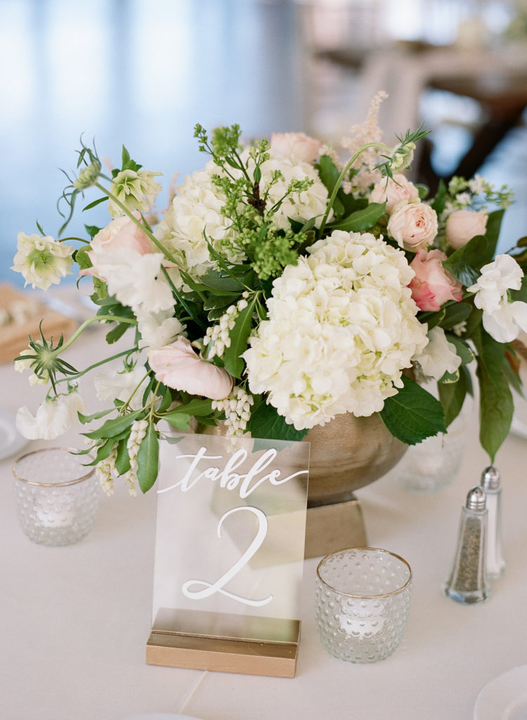 Little River Farms wedding reception decor