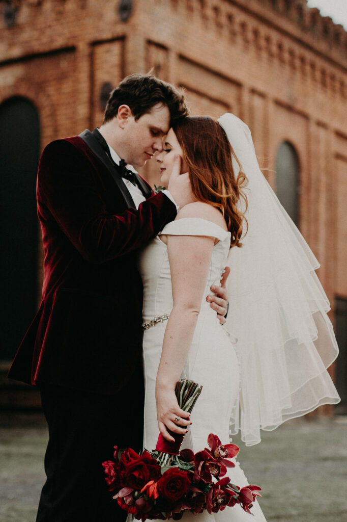 Sara and Tucker Georgia Railroad Museum wedding
