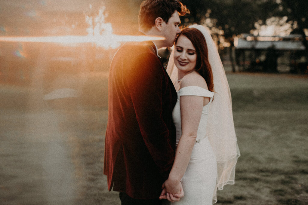 Sara and Tucker Georgia Railroad Museum wedding
