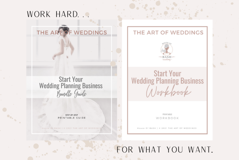 how to start your wedding planning business