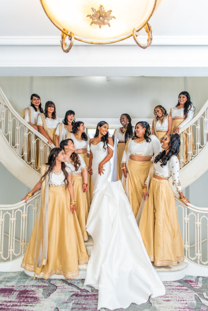 Atlanta fusion wedding at the Fox Theatre