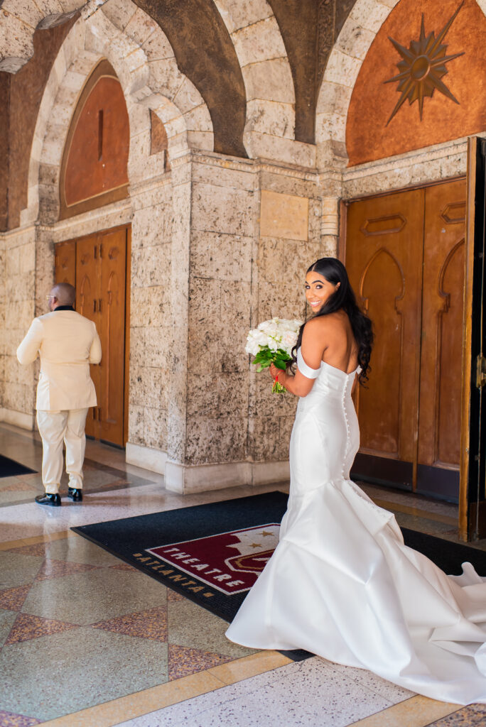 Ashmeer and Samuel Fox Theatre wedding
