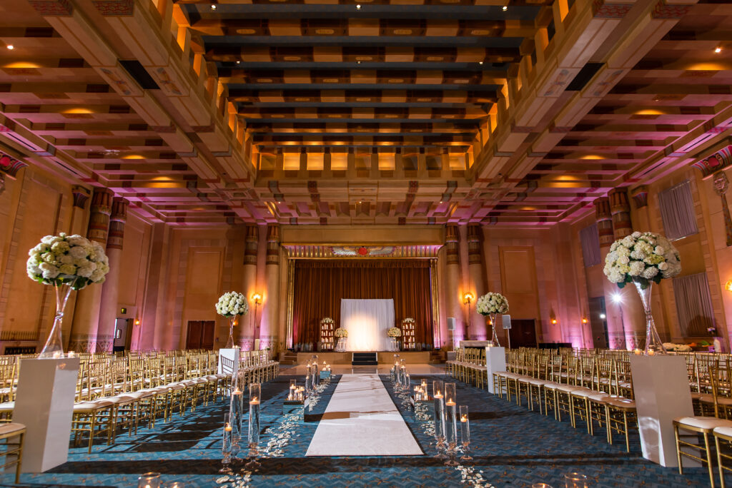 Fusion wedding ceremony at the Fox Theatre Atlanta
