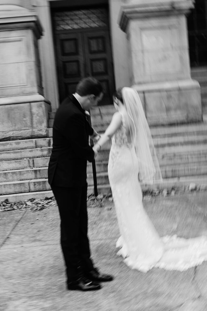 Brittany and Andrew Historic DeKalb Courthouse wedding
