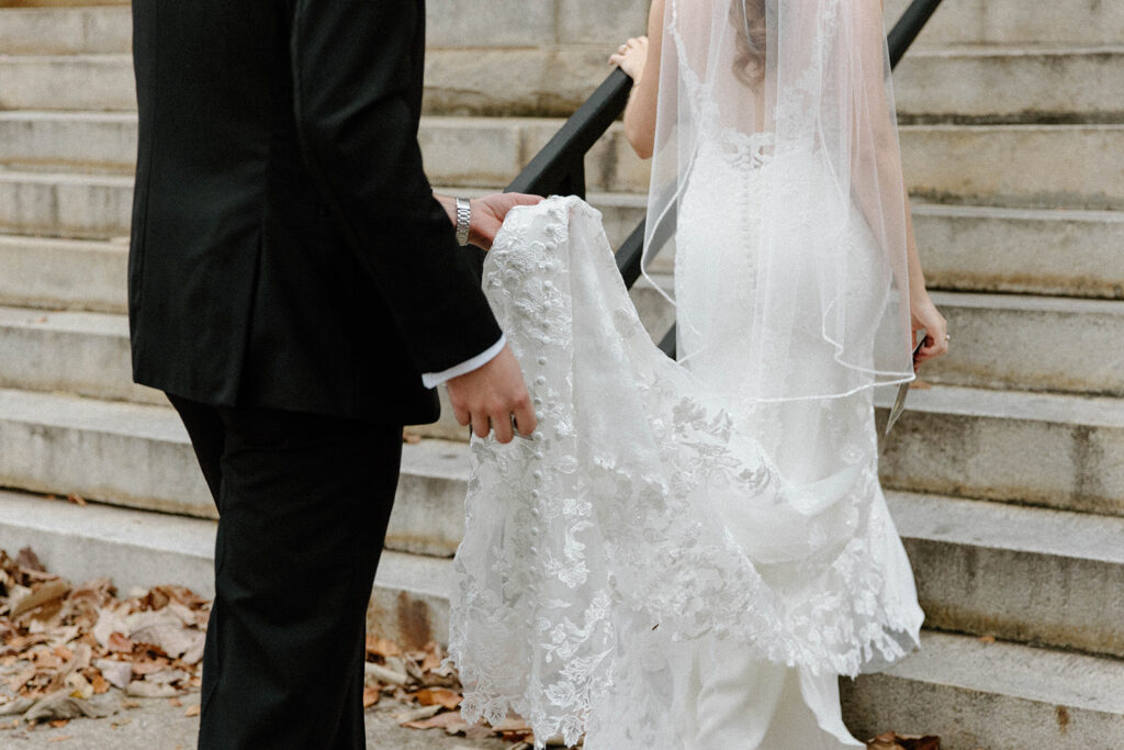 Brittany and Andrew Historic DeKalb Courthouse wedding
