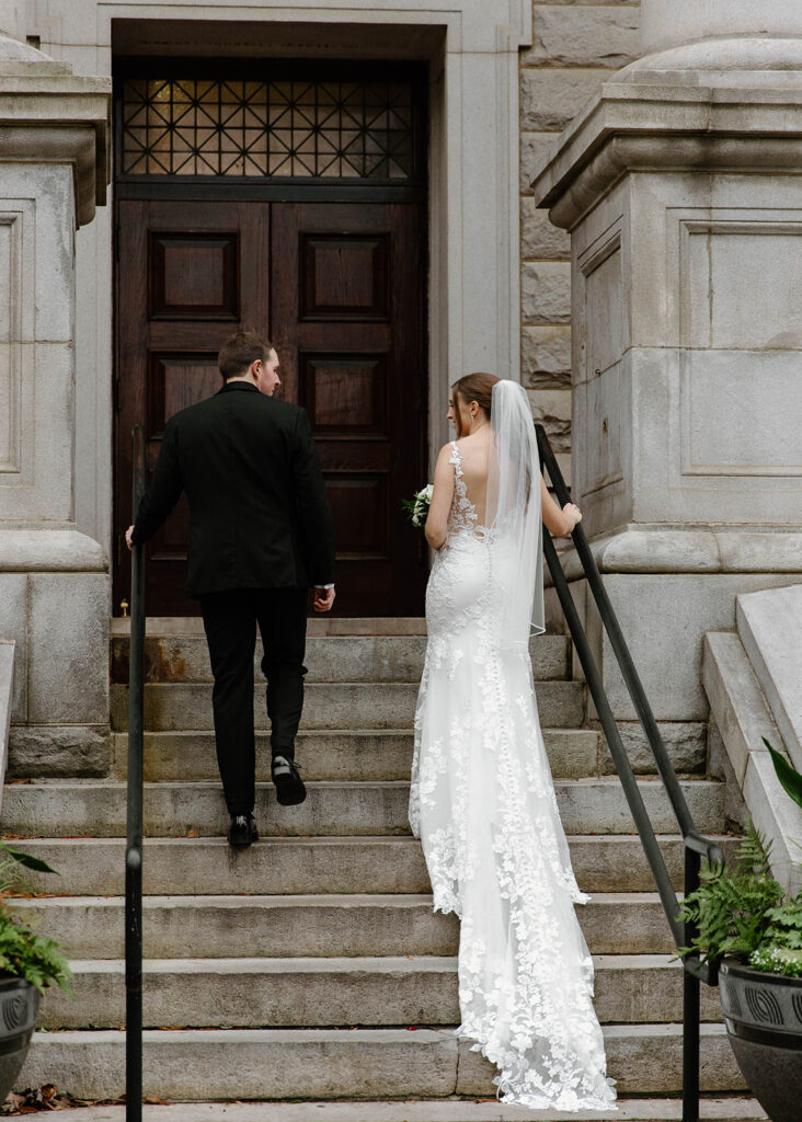 Brittany and Andrew Historic DeKalb Courthouse wedding
