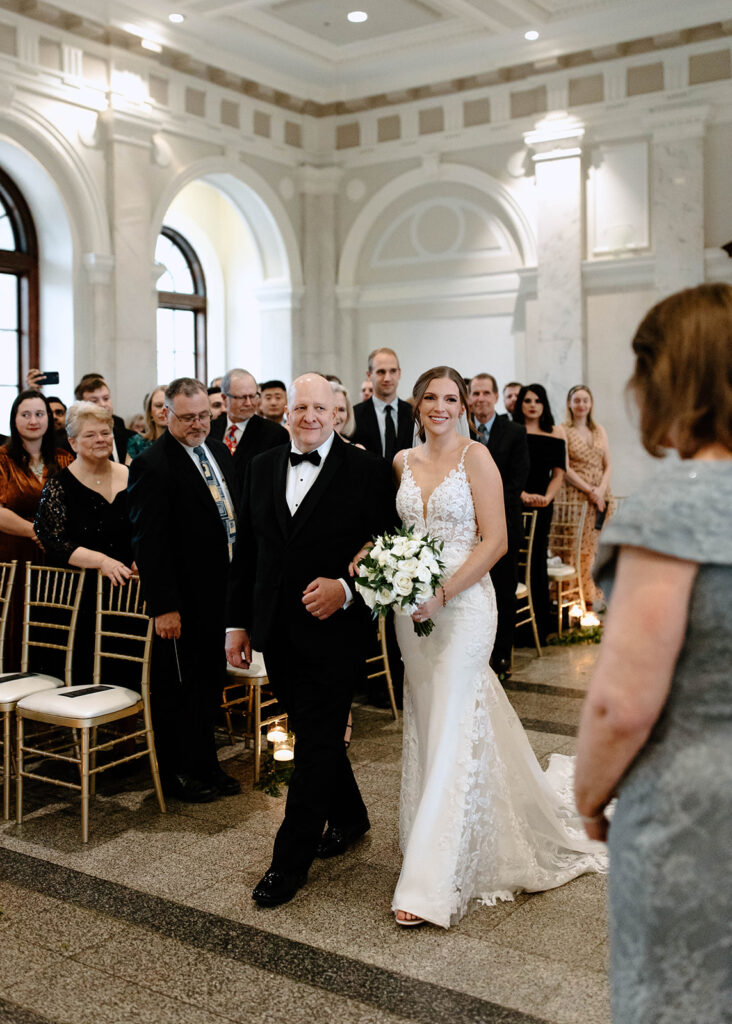 Wedding ceremony at Historic DeKalb Courthouse Atlanta

