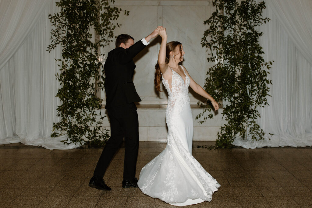Wedding ceremony at Historic DeKalb Courthouse Atlanta
