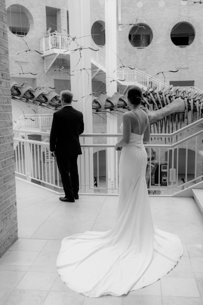 Wedding ceremony at Fernbank Atlanta
