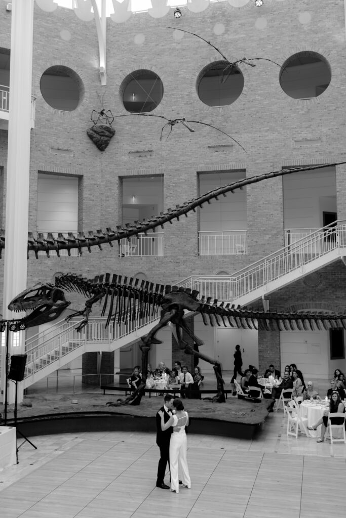 Wedding ceremony at Fernbank Atlanta

