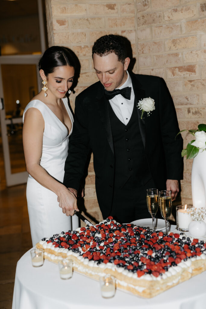 Fernbank wedding reception decor
