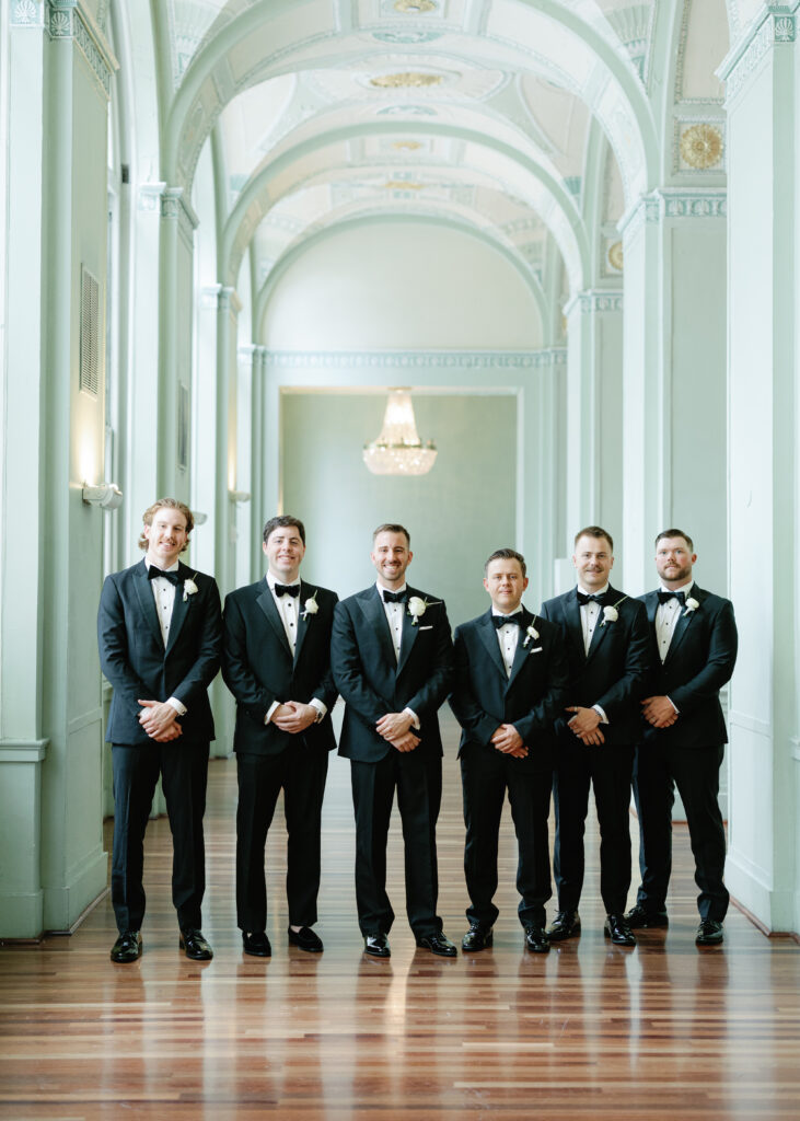 Atlanta formal ballroom wedding at the Biltmore Ballrooms
