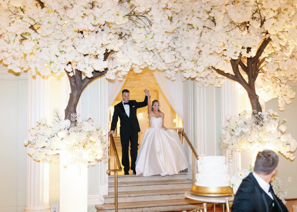 Biltmore Ballrooms formal wedding reception
