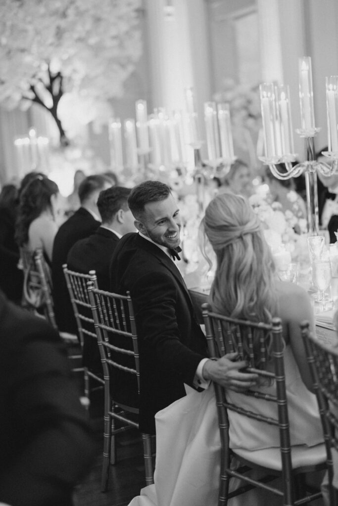 Atlanta formal ballroom wedding at the Biltmore Ballrooms
