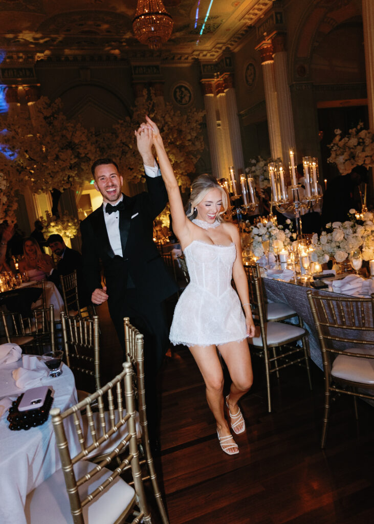 Atlanta formal ballroom wedding at the Biltmore Ballrooms
