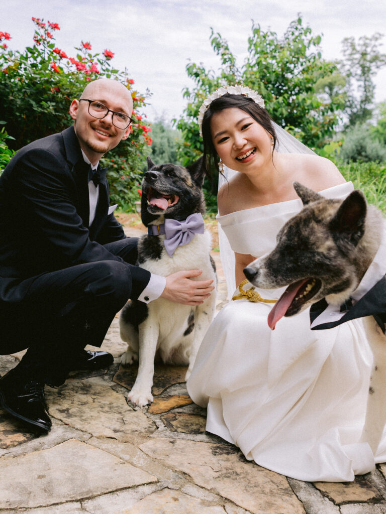 Hao and Tim Little River Farms wedding
