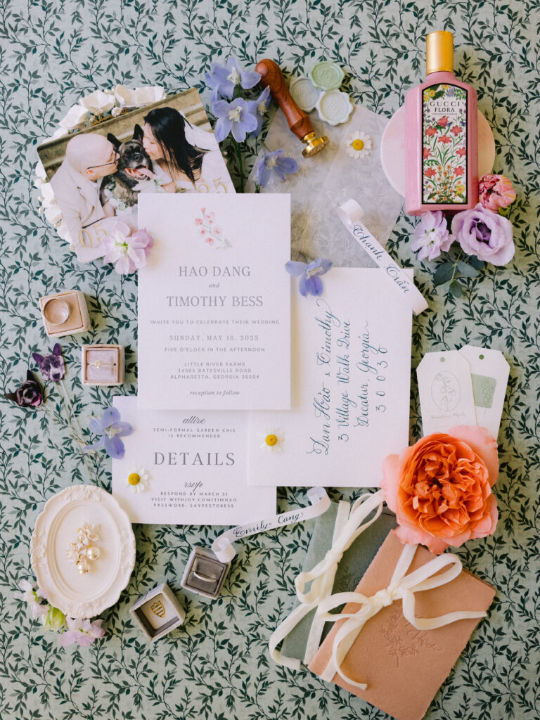 Hao and Tim Little River Farms wedding
