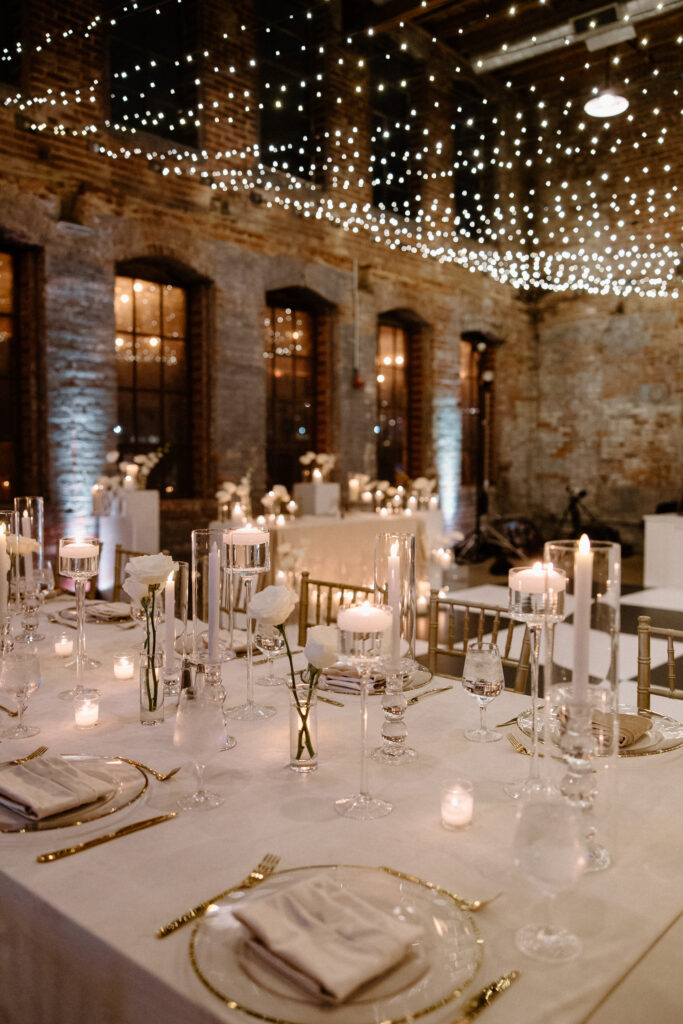 Guardian Works wedding reception decor
